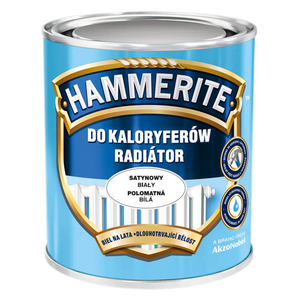 Hammerite Do Kaloryferów Satynowy Biały 0,7L