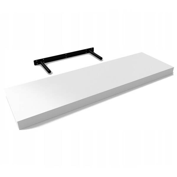 Półka samowisząca FS 118x23,5cm biała