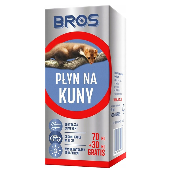 Płyn na kuny Bros 100ml