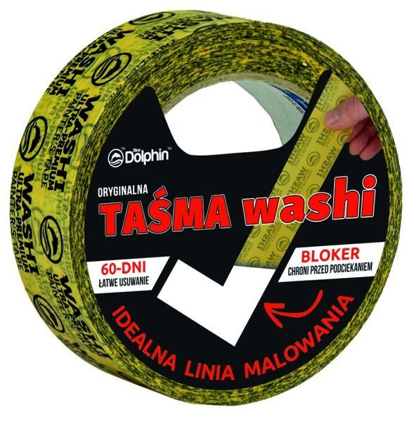 Taśma malarska Washi Tape 35mm x 50m
