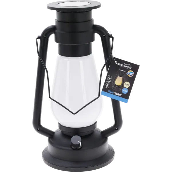 Lampa solarna/naftowa czarna 30 cm