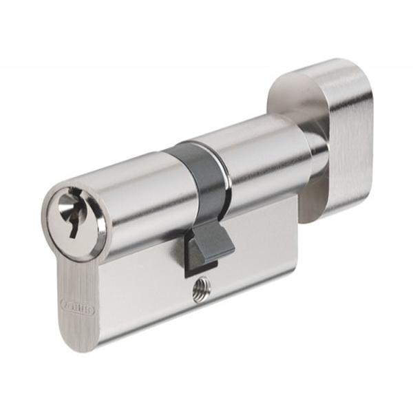 Wkładka bębenkowa z gałką Abus KE45N satyna 30/30