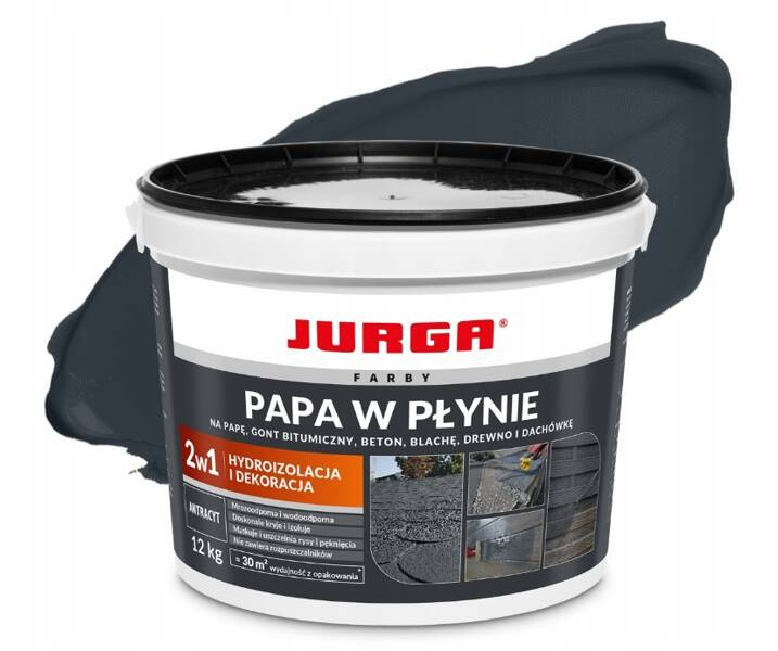 Papa w płynie Antracyt 12kg Jurga