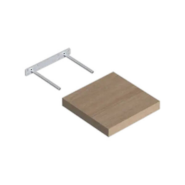 Półka samowisząca FS 23,5x23,5cm Dąb Sonoma