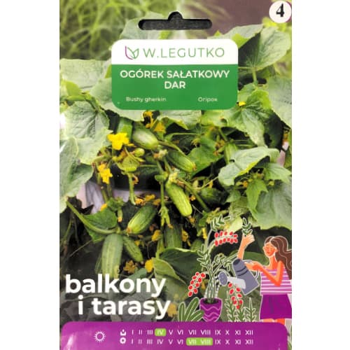 5 g, Okurka salátová Dar - : Monžstvo balíkov: 5 g