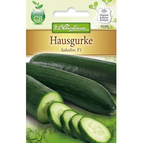 1 ob, Okurka skleníková Saladin F1 - : Monžstvo balíkov: 1 ob