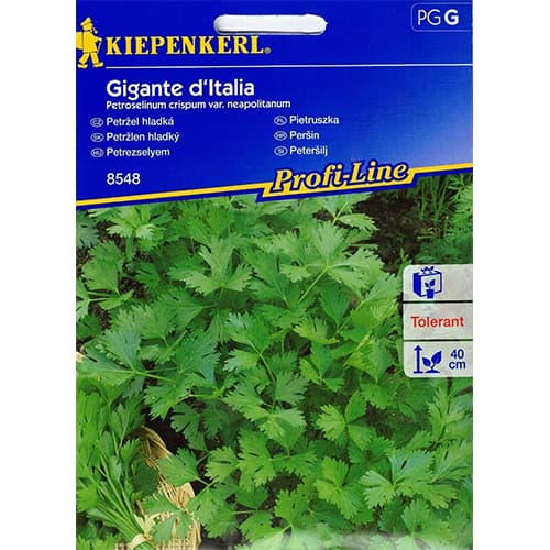 1 szt, Petrezselyem levél Gigante d'Italia - Magok: Mod de ambalare: 1 db
