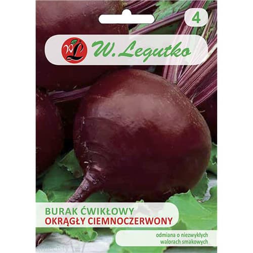 1 szt, Cékla Dark Red - Magok: Mod de ambalare: 10 g