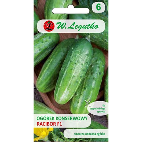 1 szt, Uborka Racibor F1 - Magok: Mod de ambalare: 5 g