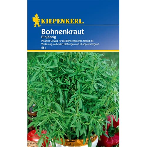 1 szt, Bohnenkraut Einjährig - Samen: Ilość w opakowaniu: 1 Stück