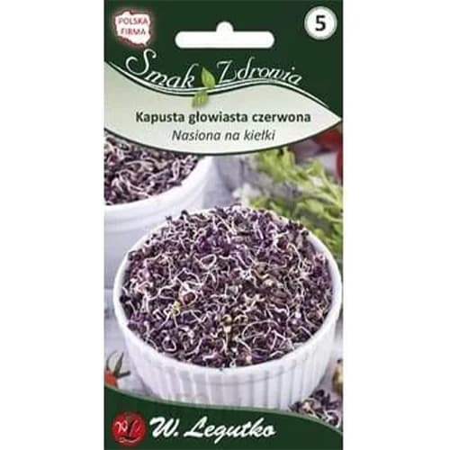 1 szt, Keimsprossen - Rotkohl - Samen: Ilość w opakowaniu: 10 g