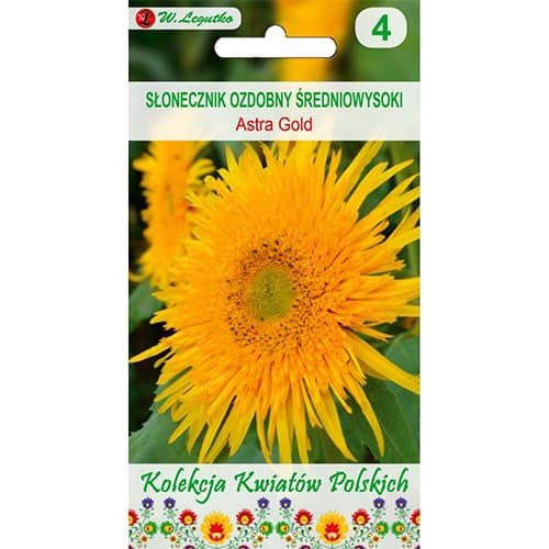 1 szt, Sonnenblume Astra Gold - Samen: Ilość w opakowaniu: 1 g