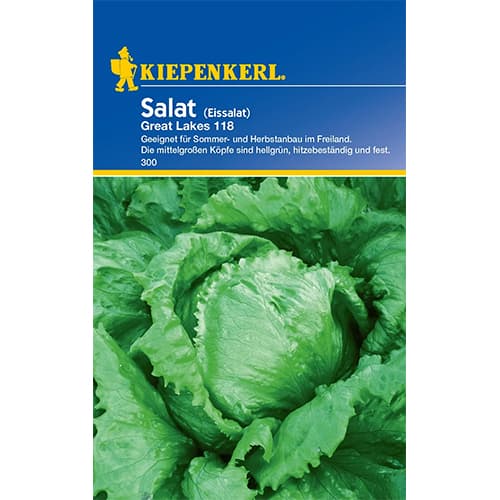 1 szt, Salat Great Lakes - Samen: Ilość w opakowaniu: 1 Stück