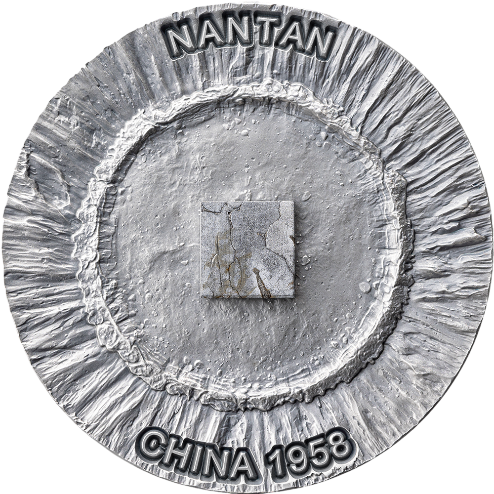 Srebrna moneta Geografia meteorytów: Nantan 2025 50 g - wysyłka 24 h! - Mennica Skarbowa