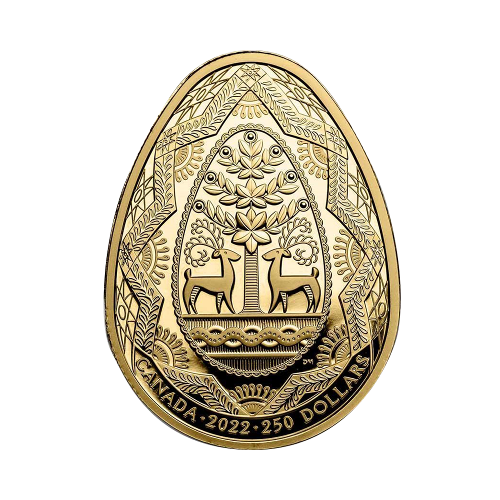 Złota moneta Jajko Pisanka 2022 – wysyłka 24 h! - Mennica Skarbowa