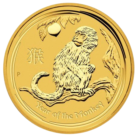 Złota moneta Rok Małpy 2016 2 uncje - wysyłka 24 h! - Mennica Skarbowa