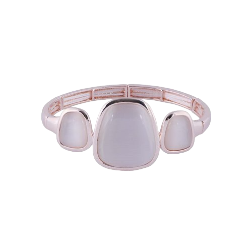 Bransoletka z białym kamieniem kwarcowym - wysyłka 24 h! - Mennica Skarbowa