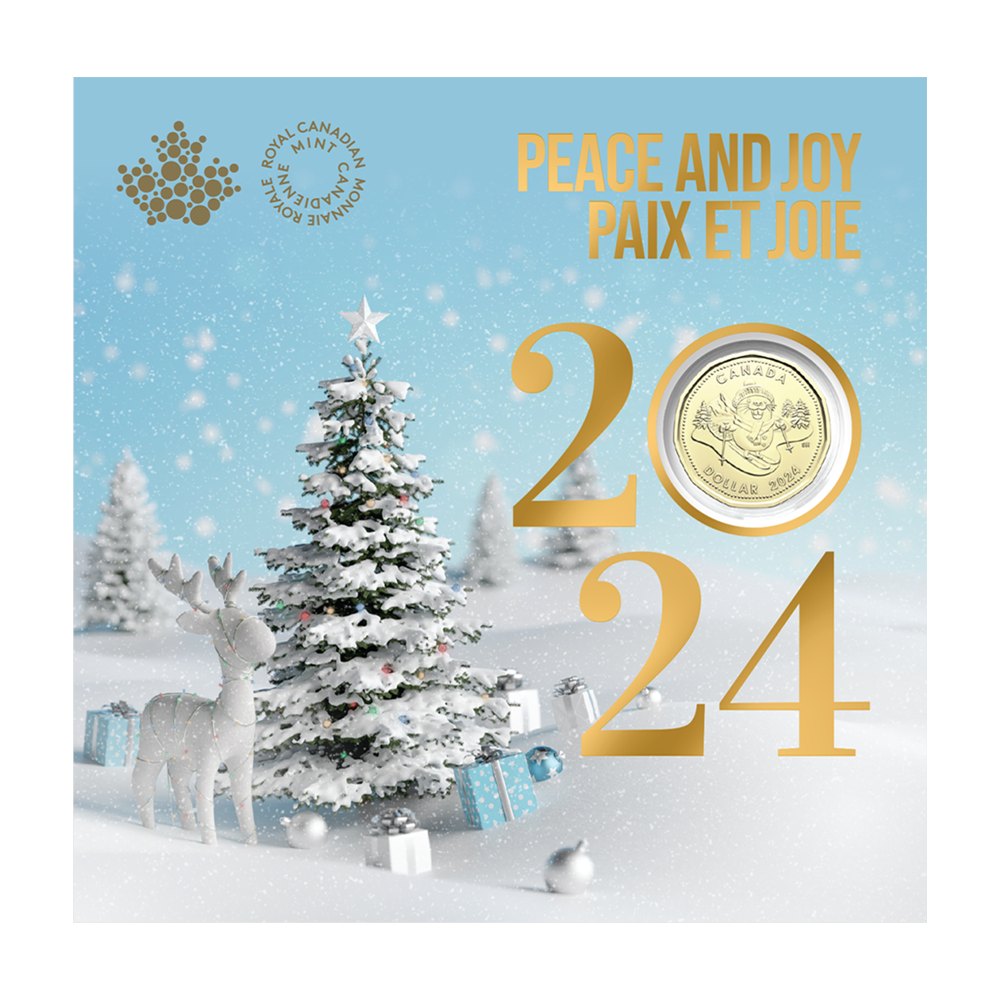 Świąteczny zestaw monet z Kanady 2024 - wysyłka 24 h! - Mennica Skarbowa