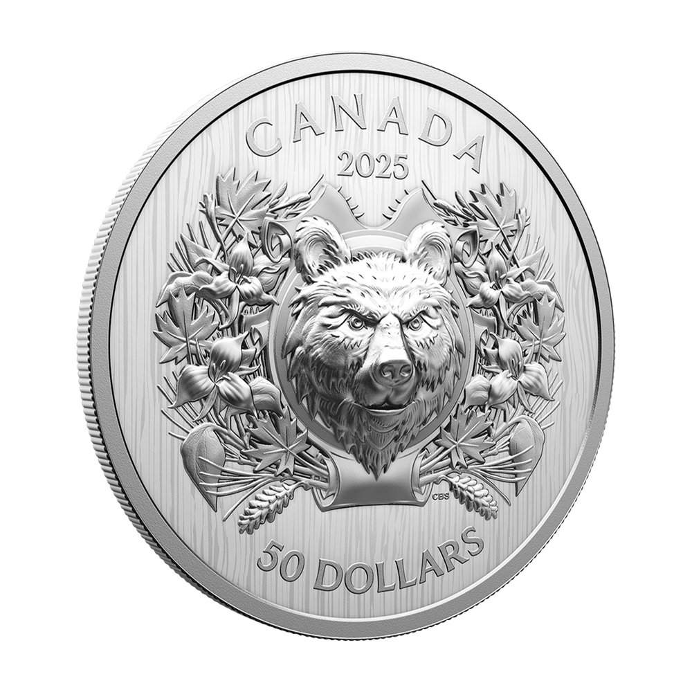 Srebrna moneta Heraldyczny Niedźwiedź 2025 - wysyłka 24 h! - Mennica Skarbowa