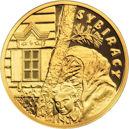 Złota moneta 100 zł Sybiracy 2008 - wysyłka 24 h! - Mennica Skarbowa