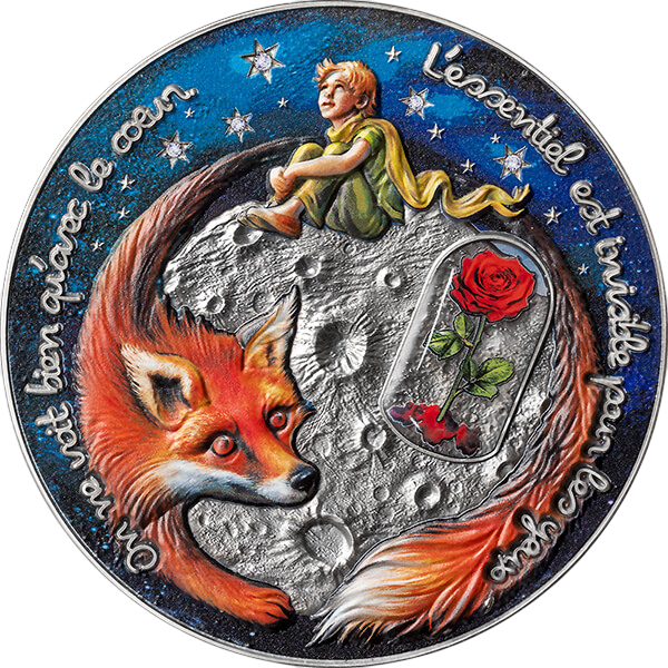 Srebrna moneta Mały Książe 5 uncji 2023 - wysyłka 24 h! - Mennica Skarbowa