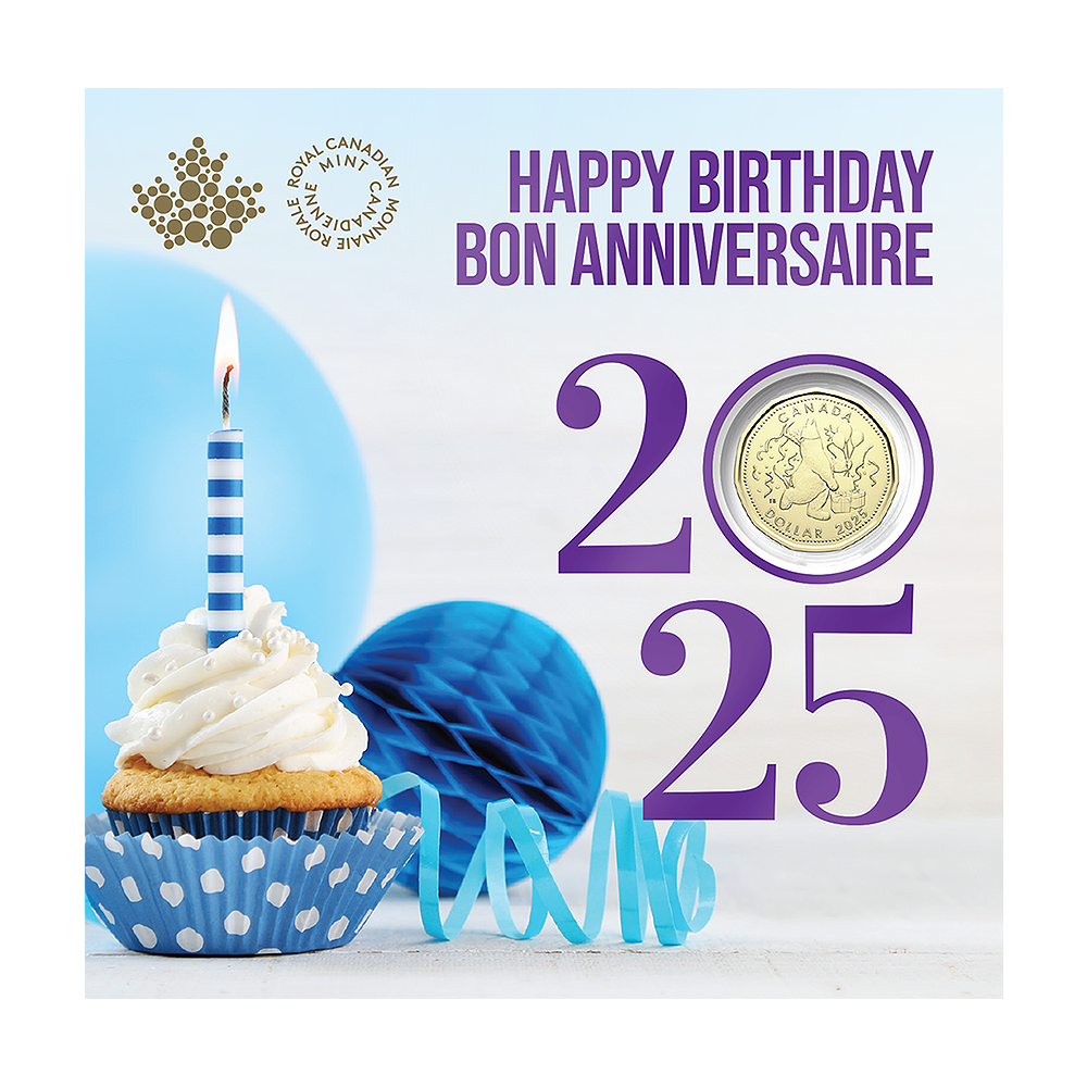 Urodziny - zestaw monet z Kanady 2025 - wysyłka 24 h! - Mennica Skarbowa