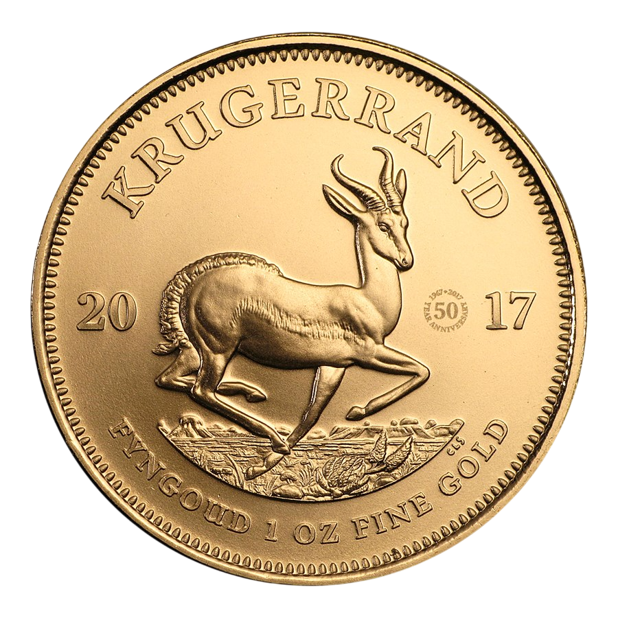 Złota moneta Krugerrand 50 rocznica 1 uncja - wysyłka 24 h! - Mennica Skarbowa