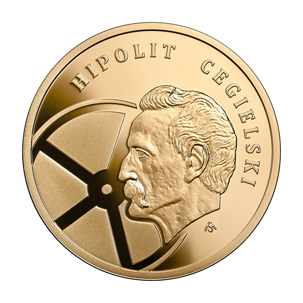 Złota moneta 200 zł 200-lecie urodzin Hipolita Cegielskiego (1813-1868) 2013 - wysyłka 24 h! - Mennica Skarbowa