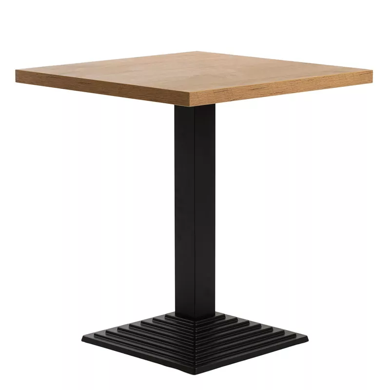 Stolik kawiarniany restauracyjny ARP250 90x90x3,6cm XL - dąb lancelot