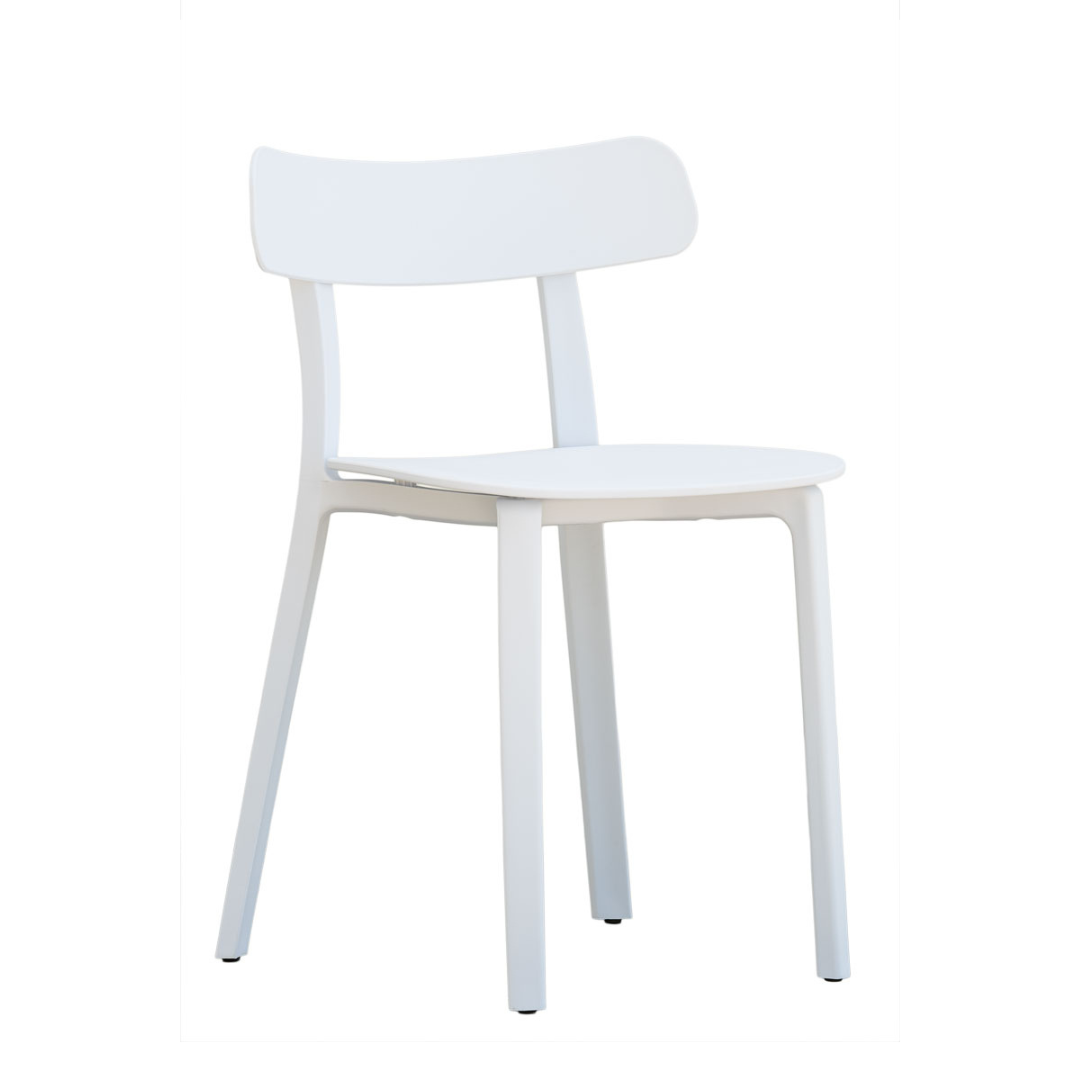 Krzesło kuchenne nowoczesne GUSTO - kolor biały