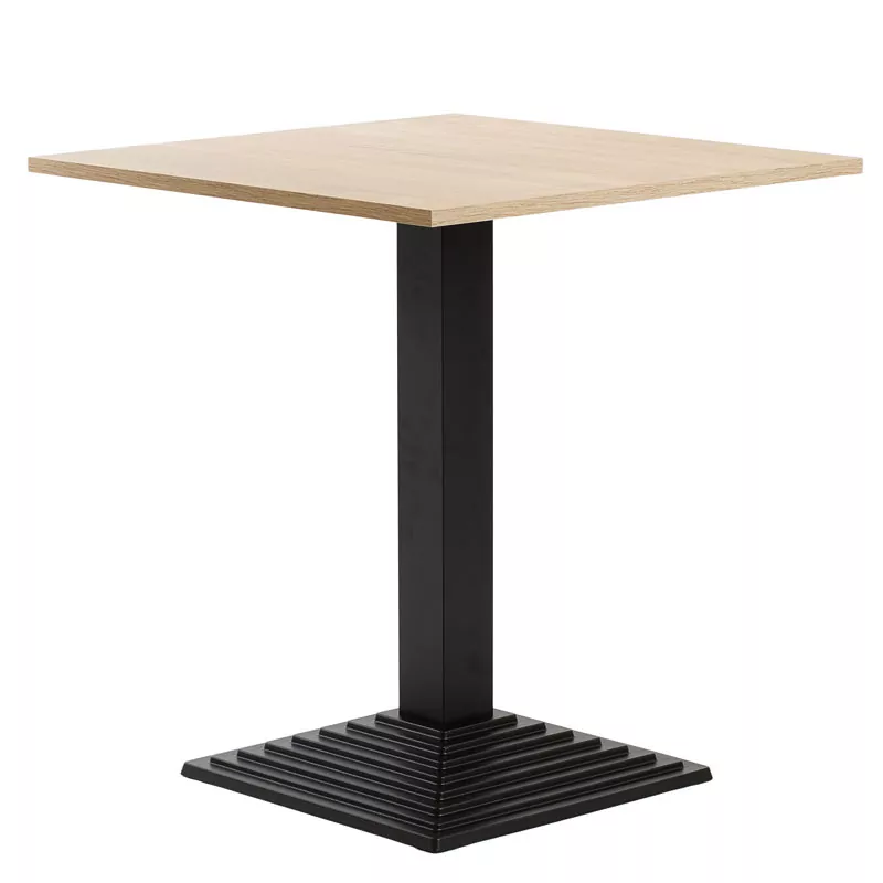 Stolik kawiarniany restauracyjny ARP250 80x80x3,6cm XL - dąb sonoma