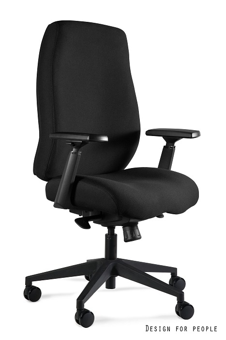 ZOME fotel biurowy 24/7 czarny, tkanina