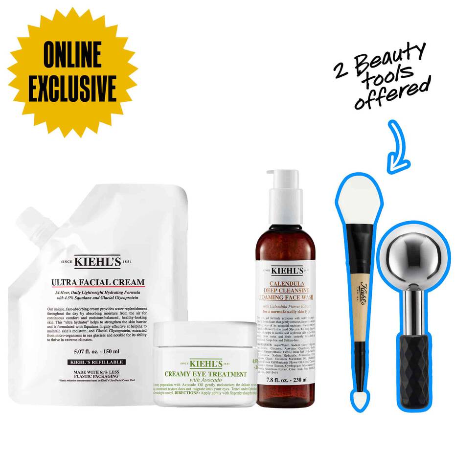 Kiehl's Real Lovers - Odżywczy zestaw do pielęgnacji