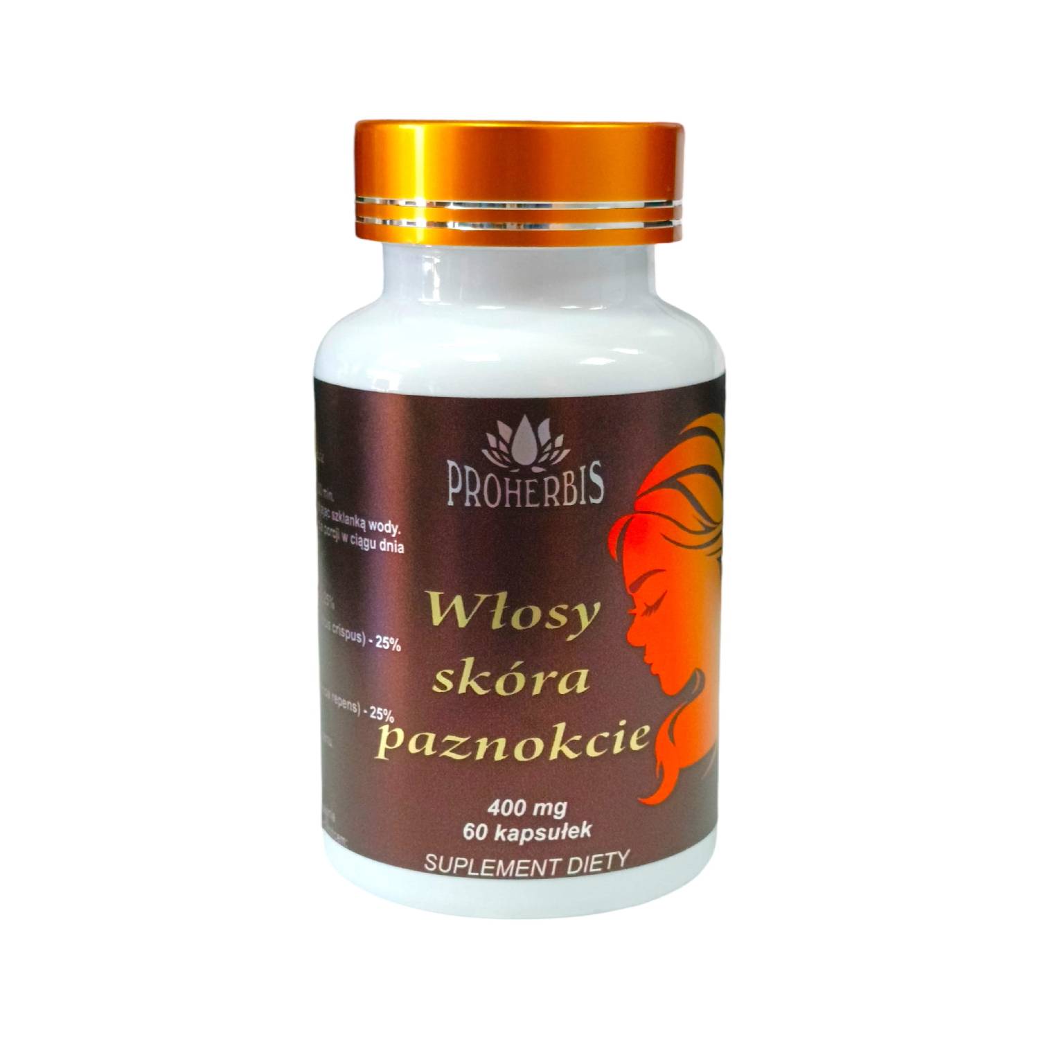 Proherbis włosy, skóra i paznokcie, 60 kapsułek