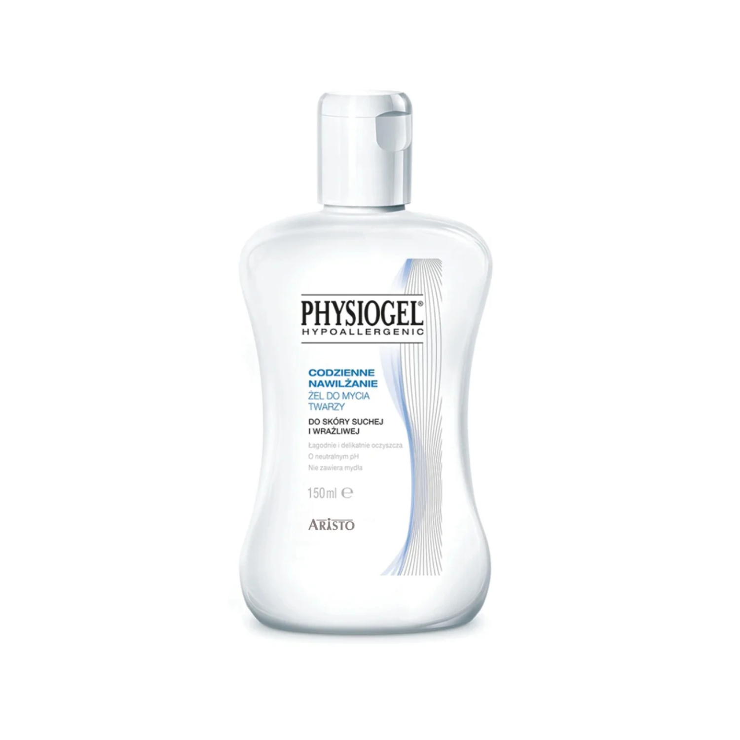 Physiogel cleanser - żel hypoalergiczny do mycia twarzy, do skóry suchej i wrażliwej, 150 ml