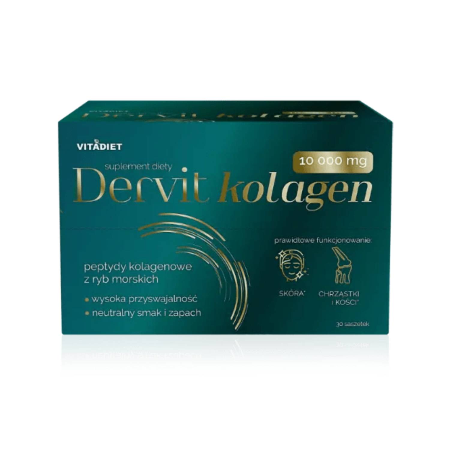 Dervit kolagen 10000 mg, 30 saszetek