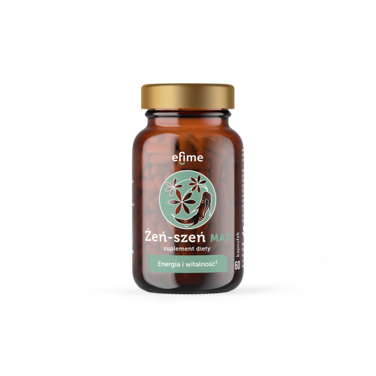 Efime żeń-szeń, 60 kapsułek