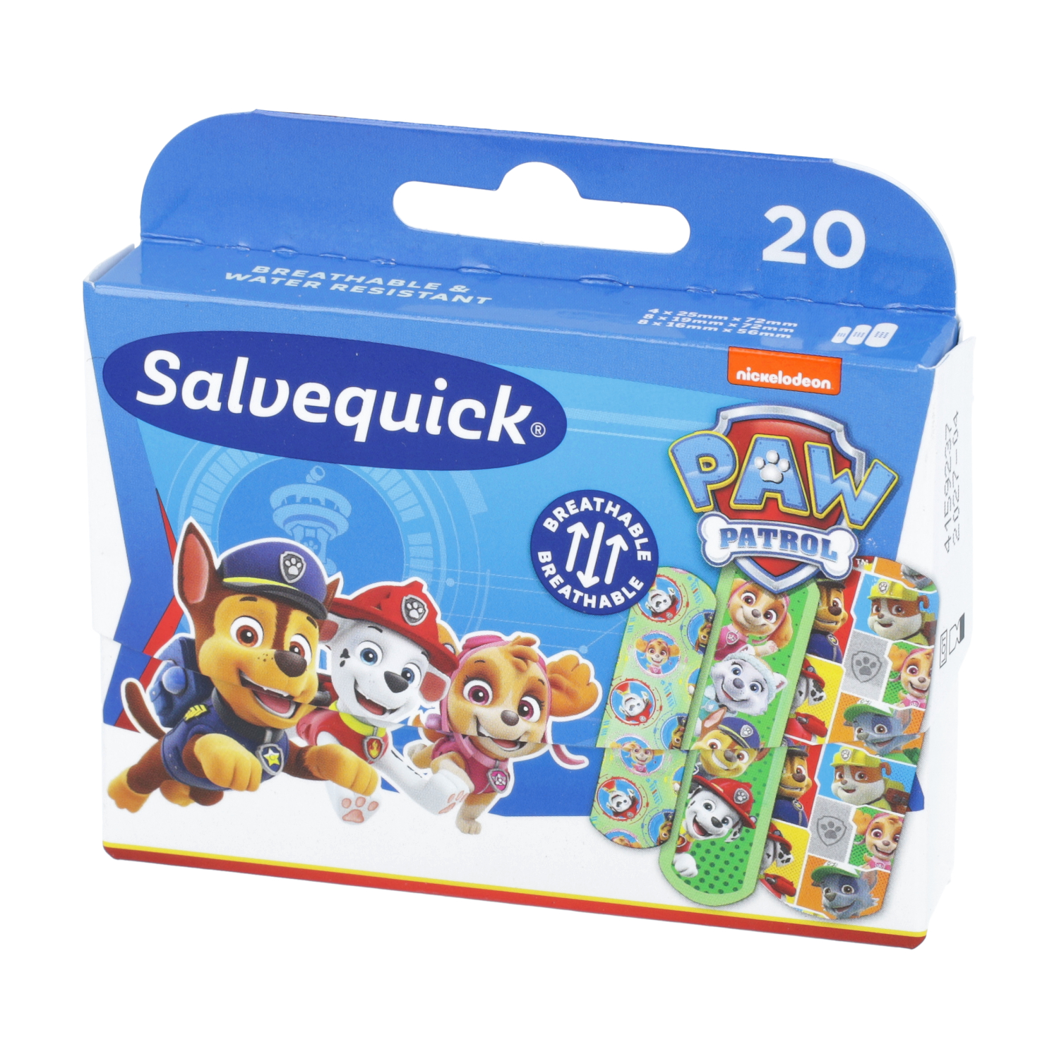 Salvequick - plastry psi patrol, 20 sztuk