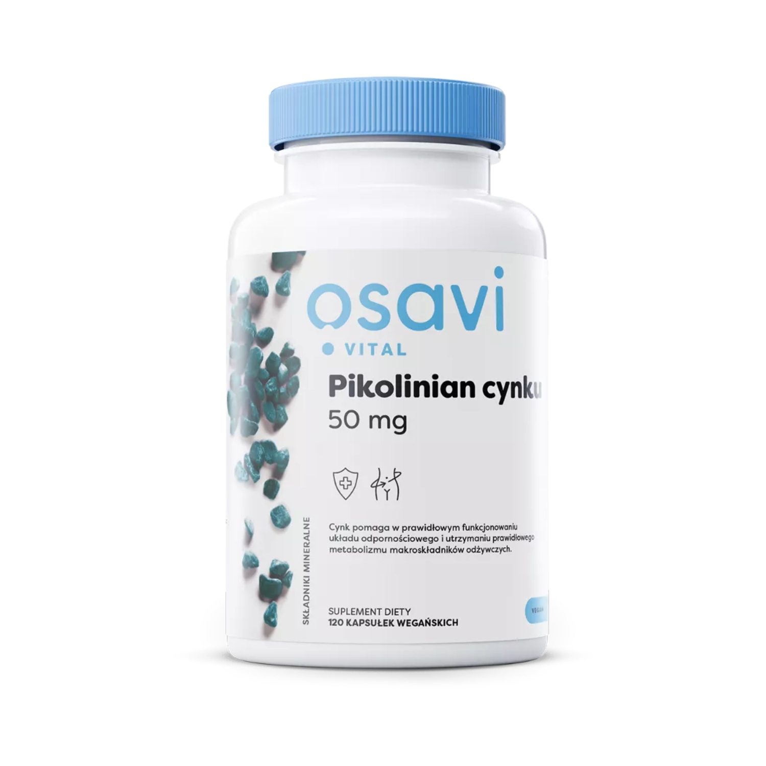 Osavi pikolinian cynku, 120 kapsułek