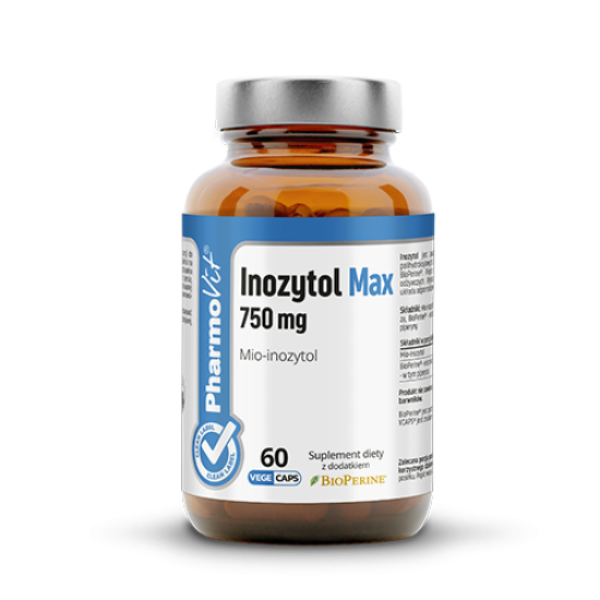 Pharmovit inozytol max 750 mg, 60 kapsułek