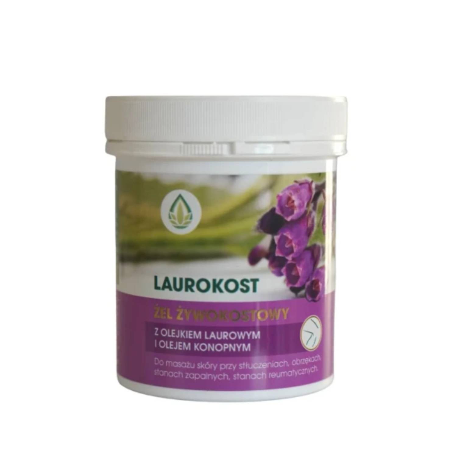 Laurokost - żel żywokostowy z olejkiem laurowym i olejem konopnym, 250 ml