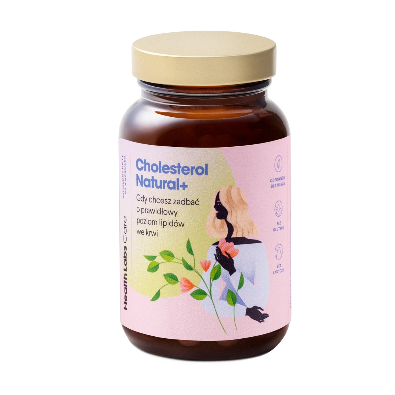 Health labs care cholesterol natural+, 60 kapsułek