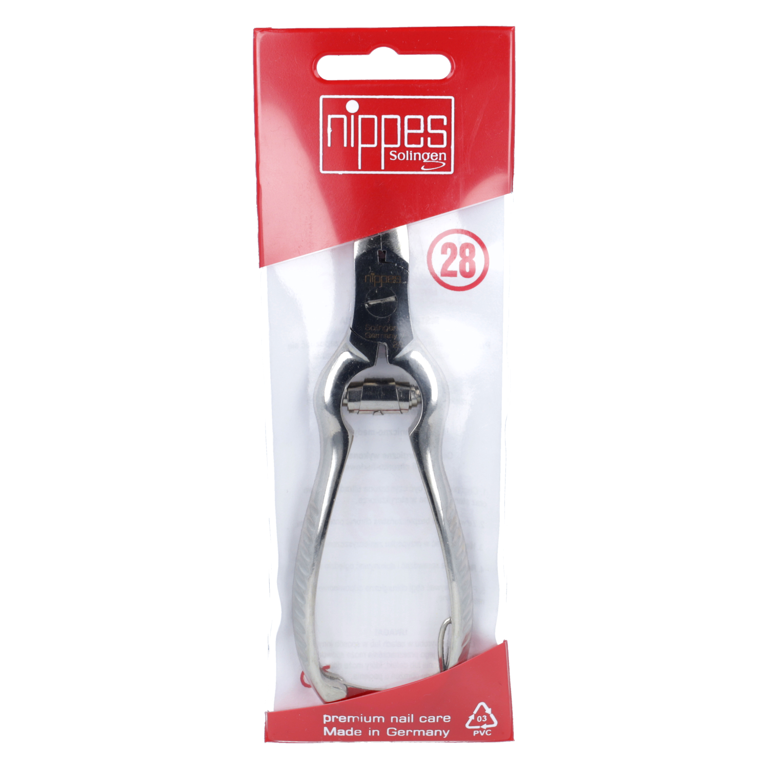 Domis - nippes, cęgi do paznokci, sprężynowe, nr 28, 1 sztuka