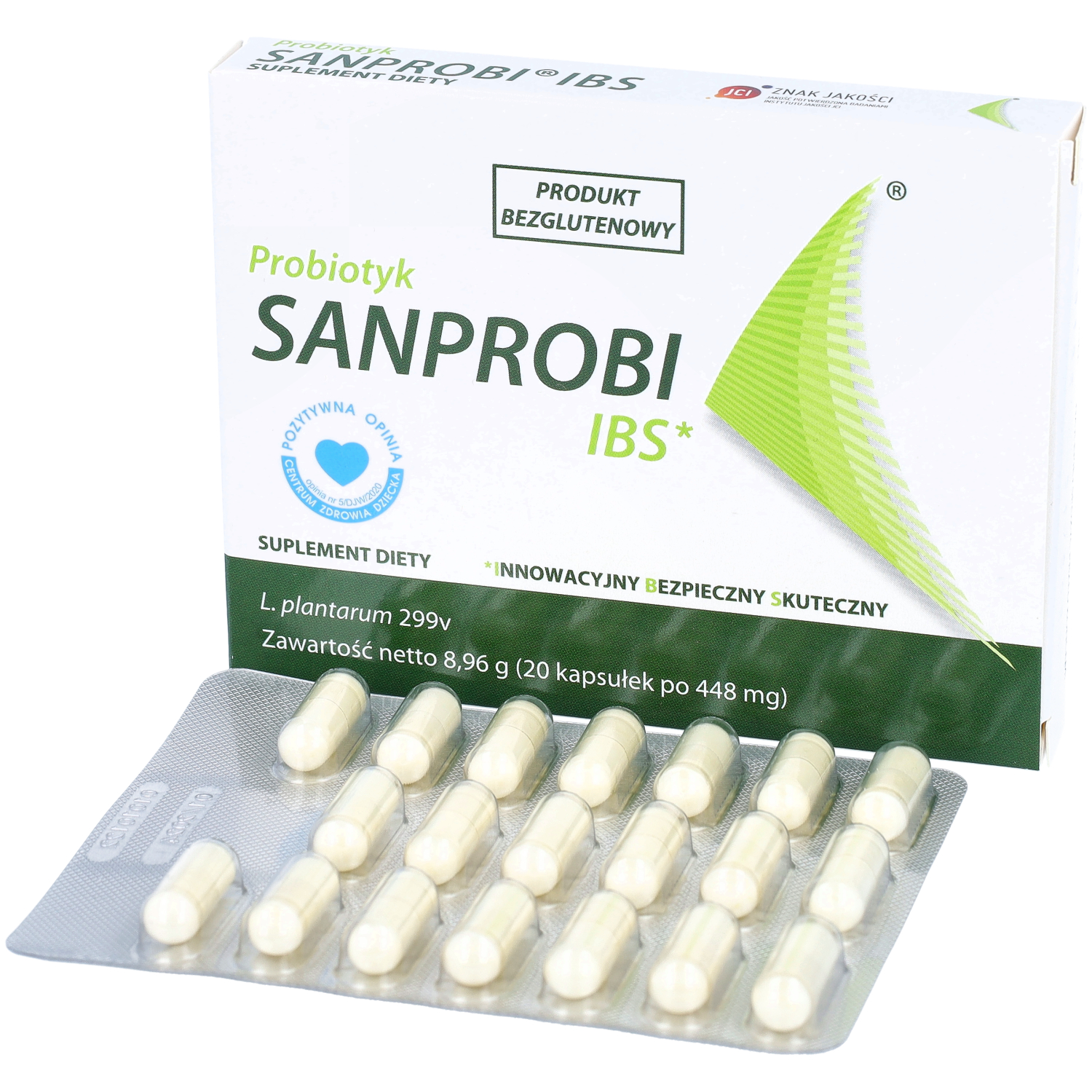 Sanprobi ibs, probiotyk, 20 kapsułek