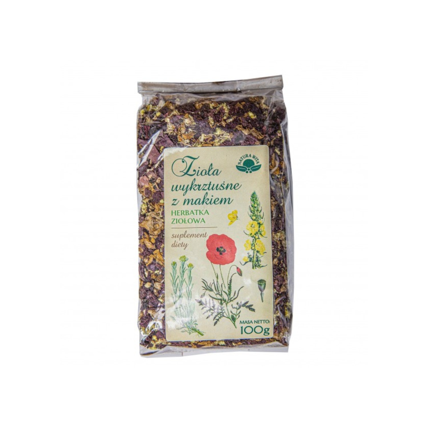 Natura wita - mieszanka żołądkowa z bylica pospolitą, wspomaga trawienie, 100 g