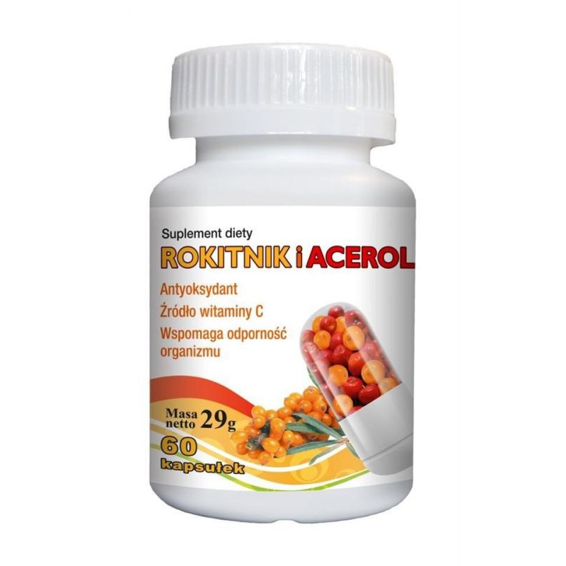 Gorvita - rokitnik i acerola, 60 kapsułek