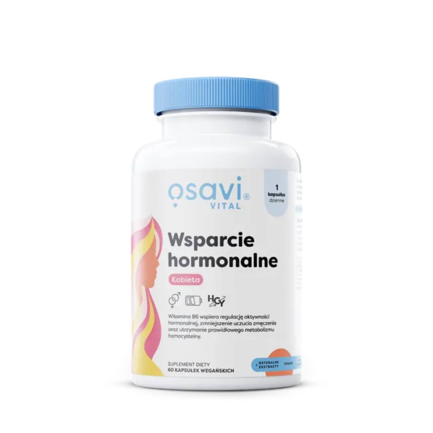 Osavi wsparcie hormonalne kobieta, 60 kapsułek