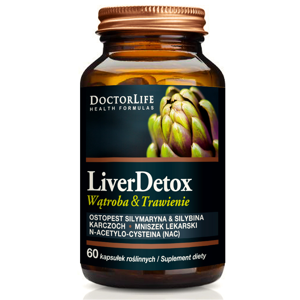 Doctor life liver detox, 60 kapsułek
