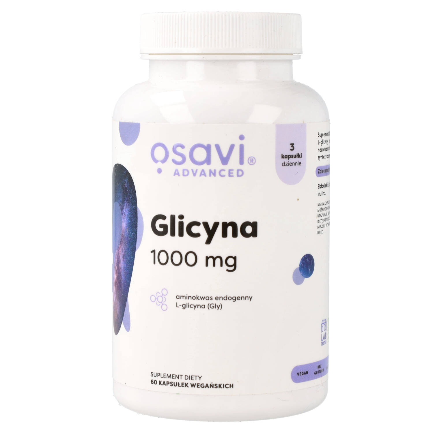 Osavi glicyna 1000 mg, 60 kapsułek