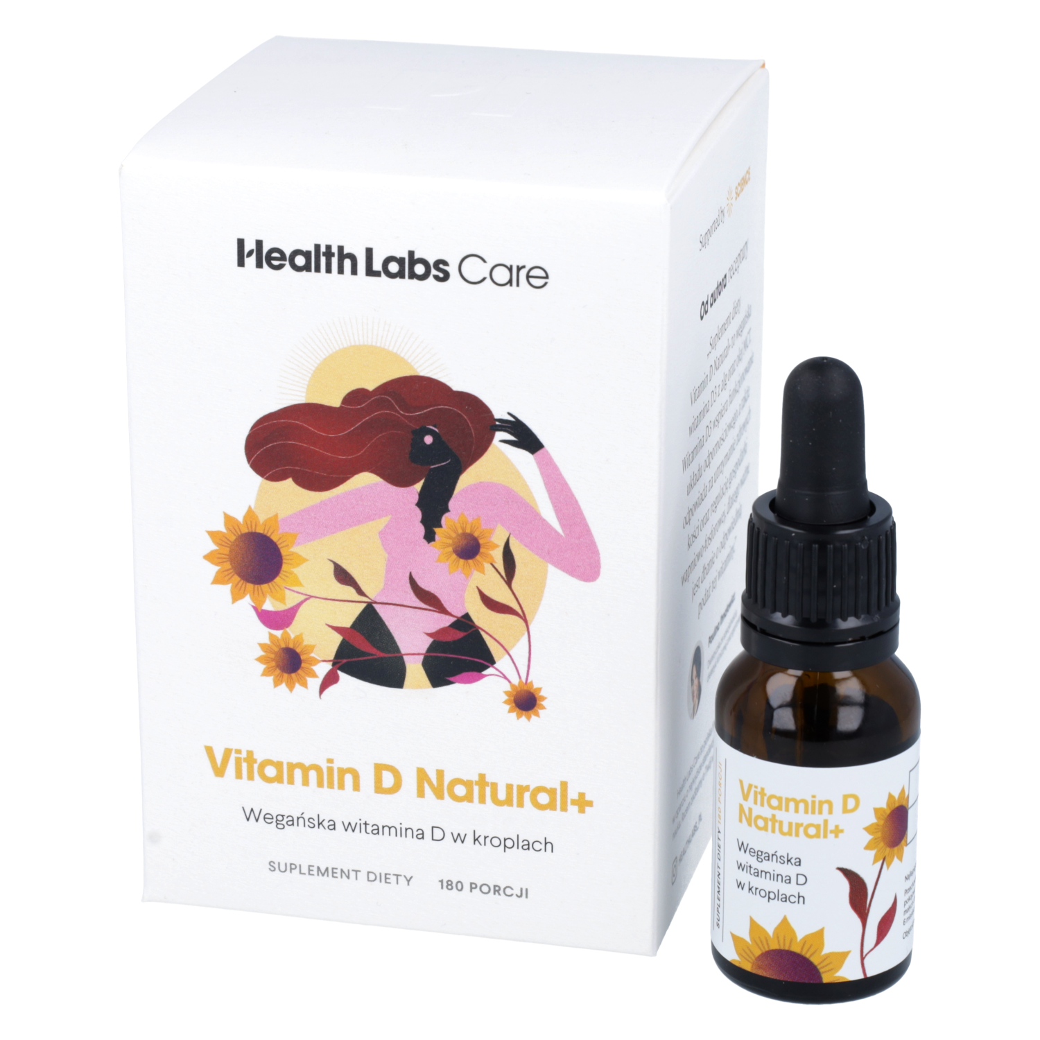 Health labs care vitamin d natural+, krople 9,9 ml